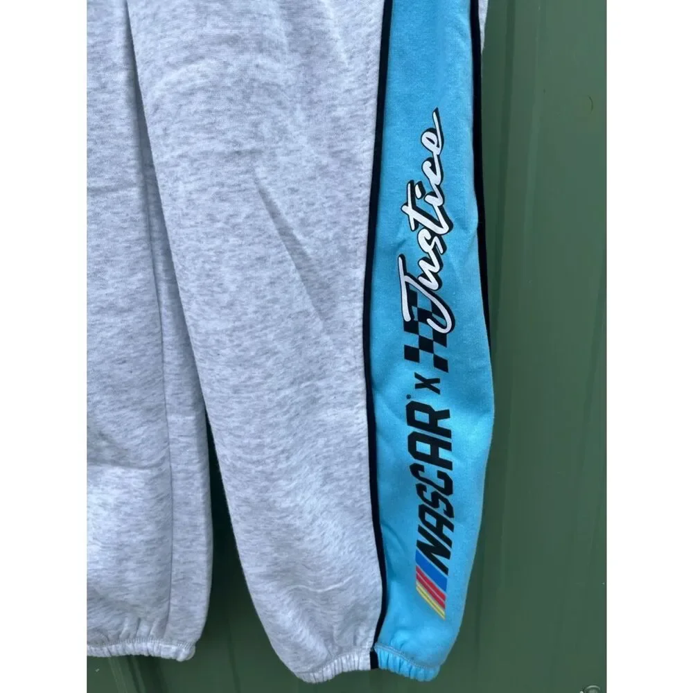 Justice Girl's NASCAR X Justice Collab Jogger Pants Size S